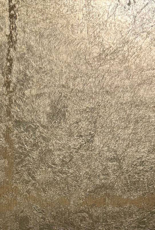 V1255-19 GOLD LEAF WALLPAPER $48/yard