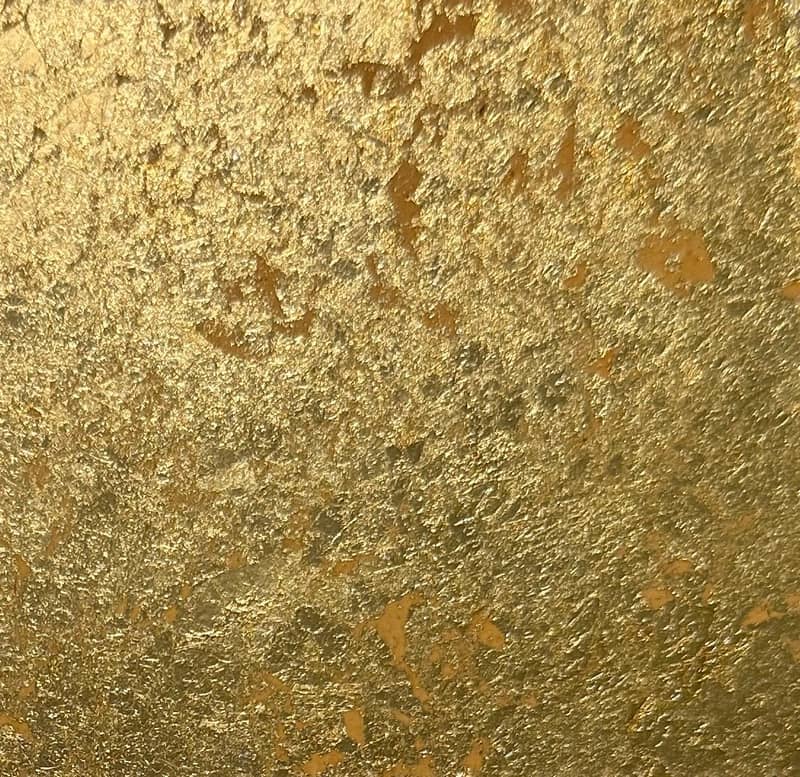 V1295-19 GOLD LEAF WALLPAPER $48/yard