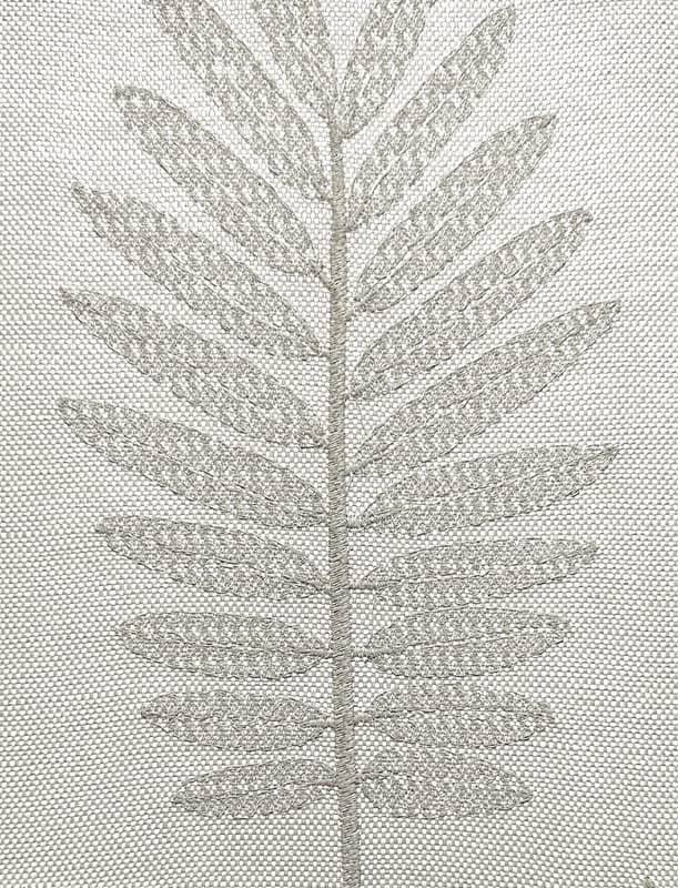 V1301-91 EMBROIDERED HDPE WALLPAPER $80/yard