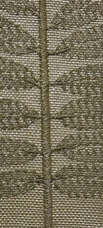 V1302-91 EMBROIDERED HDPE WALLPAPER $80/yard