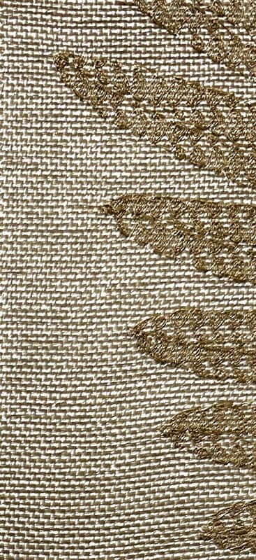 V1304-91 EMBROIDERED HDPE WALLPAPER $80/yard