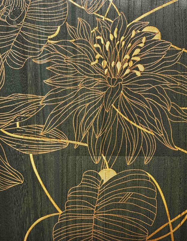 V282202LW WOODEN COLLAGE WALLPAPER $80/yard