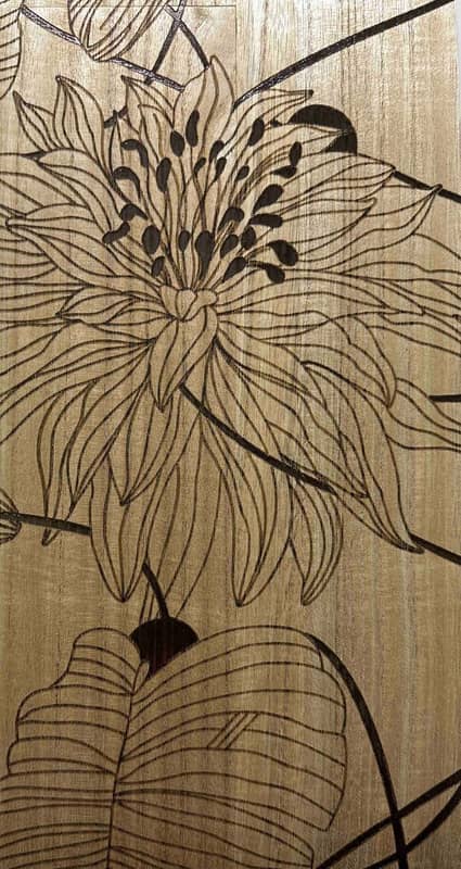 V282205LW WOODEN COLLAGE WALLPAPER $80/yard