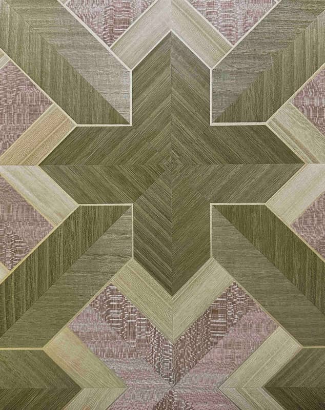V21003LC WOODEN COLLAGE WALLPAPER $80/yard