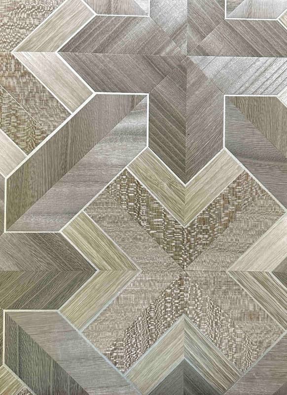 V21006LC WOODEN COLLAGE WALLPAPER $80/yard