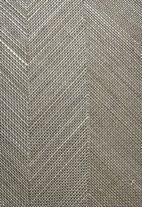 V1101-19 ABACA FISHBONE WALLPAPER $90/yard