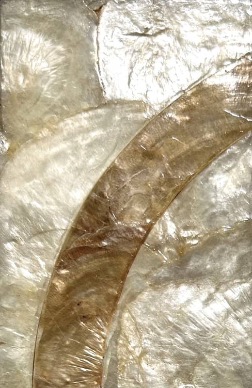 V3005-BK SEASHELL TILE WALLCOVERING