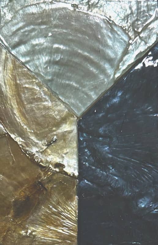 V3011-BK SEASHELL TILE WALLCOVERING
