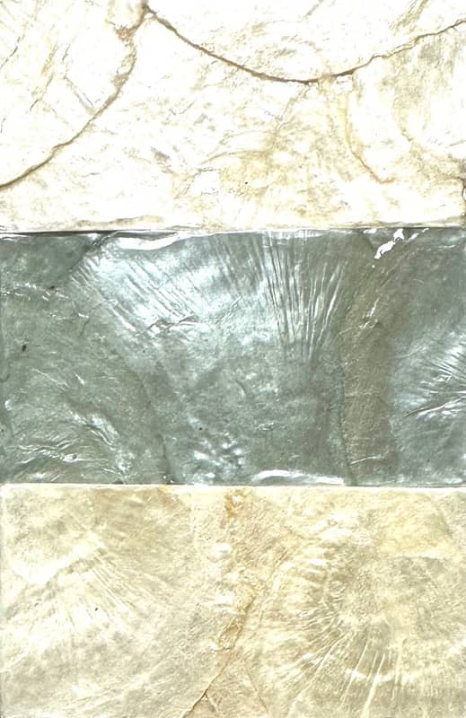 V3017-BK SEASHELL TILE WALLCOVERING