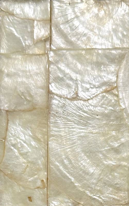 V3021-BK SEASHELL TILE WALLCOVERING