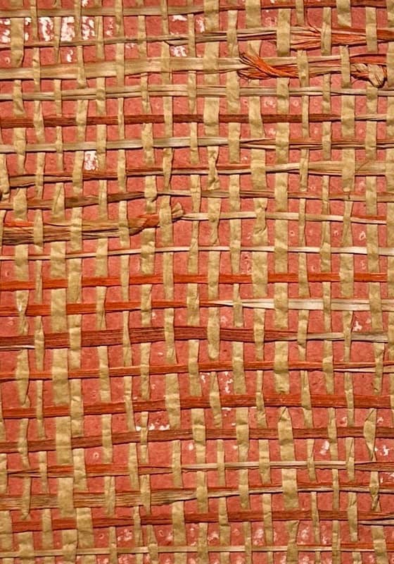 V8076QP GRASSCLOTH WALLPAPER $48/yard