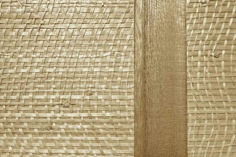 V22-2005 BANANA LEAVES AND TREE BARK WALLPAPER $88/yard