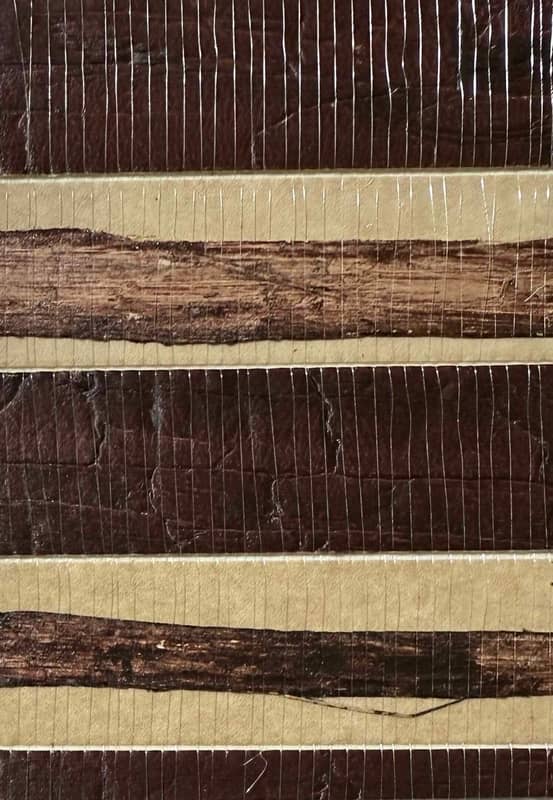 V22-2064 LOTUS LEAF POLYESTER WALLPAPER $88/yard