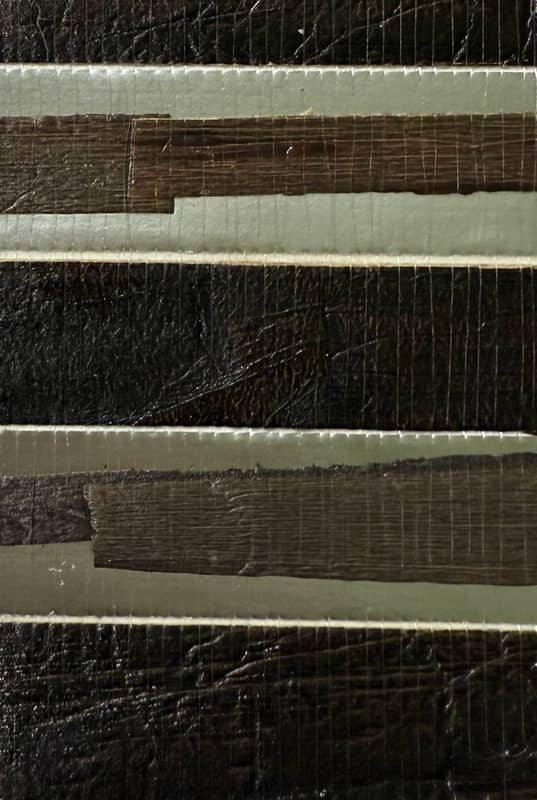 V22-2066 LOTUS LEAF POLYESTER WALLPAPER $88/yard