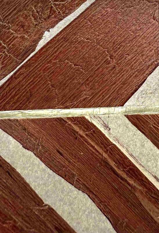 V22-2074 LOTUS LEAF WALLPAPER $88/yard