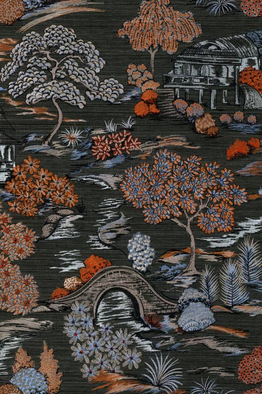 V54501DZ EMBROIDERED GRASSCLOTH WALLPAPER $369/yard